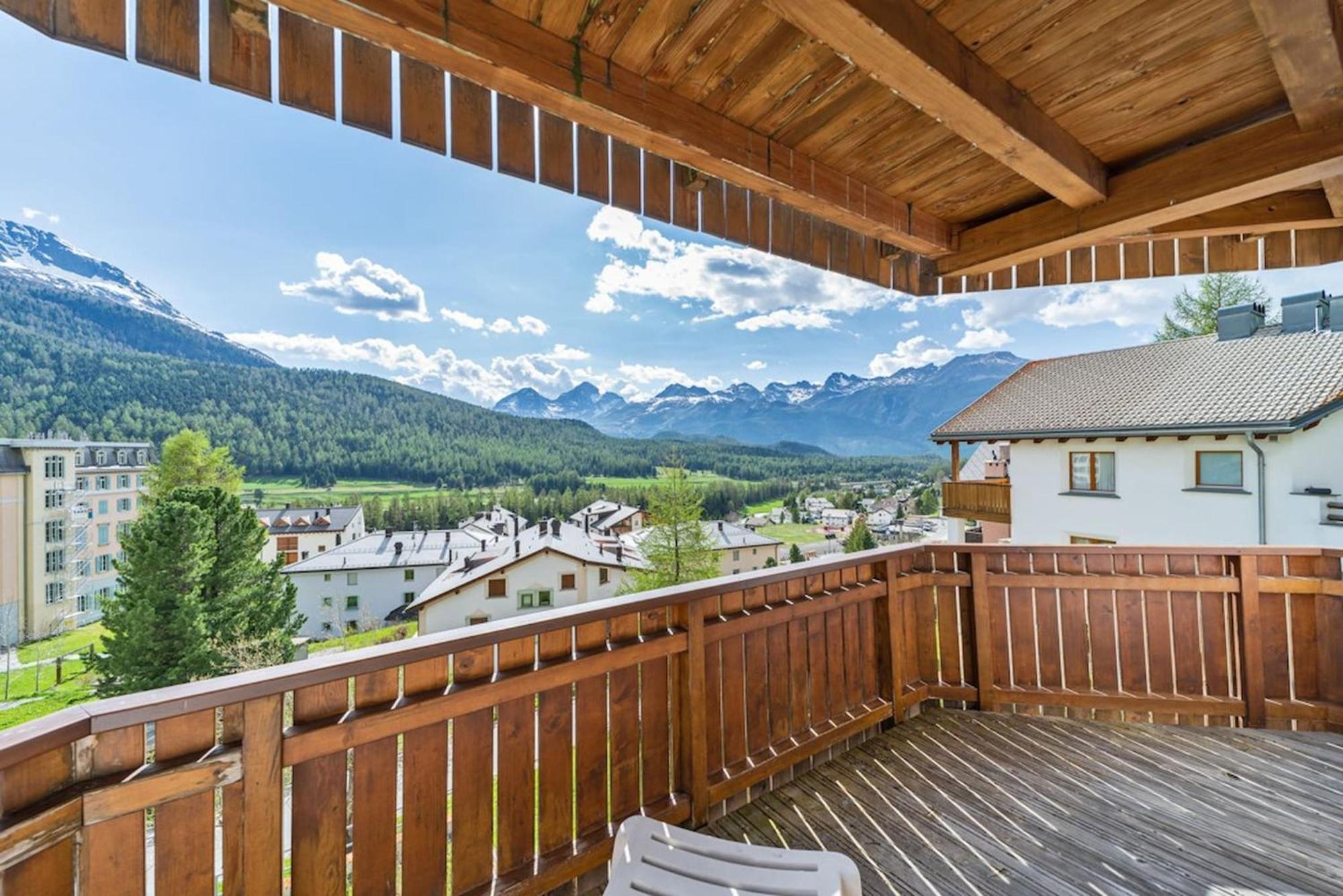 Chesa San Peider - Pontresina Appartement Buitenkant foto